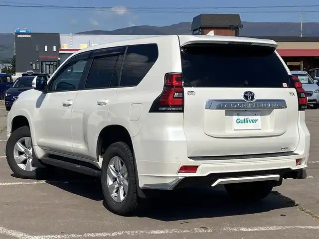 トヨタ ランドクルーザー プラド TX 道南・函館 2020(令2)年 6.2万km ホワイトパールクリスタルシャイン /純正ディスプレイオーディオ//ナビゲーションシステム//夏冬タイヤ//純正エンジンスターター//全方位カメラ//ワンオーナー//寒冷地仕様//モデリスタエアロ//サンルーフ//LDA//クリアランスソナー//PCS//RSA//先行車発進告知//クルーズコントロール//LEDヘッドライト//フォグランプ//スペアキー