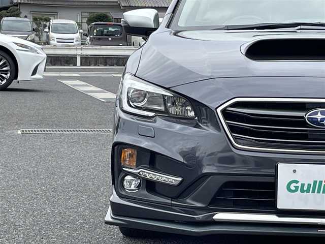 スバル レヴォーグ 2．0STIスポーツアイサイト 広島県 2016(平28)年 12.9万km ダークグレーメタリック サンルーフ/STiエアロ/DIATONEサウンドナビ/　【CD/DVD/BT/DTV】/プリクラッシュブレーキ/全車速追従機能付クルーズコントロール/車線逸脱警告/サイド/バックカメラ/レザーシート/シートヒーター/パワーシート/メモリシート/ETC/ドライブレコーダー/LEDヘッドライト