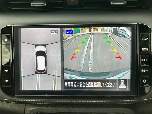 日産 キックス X 静岡県 2020(令2)年 2.6万km ピュアブラック エンジンスタートボタン/パワーステアリング/パワーウィンドウ/アイドリングストップ/スマートキー/スペアキー/オートエアコン/クルーズコントロール/ETC/USB入力端子/全方位カメラ/純正メモリナビ（CD.DVD.BT.フルセグ）/ドライブレコーダー前後/純正フロアマット/純正アルミホイール/ハーフレザー/ルーフレール/ABS/横滑り防止装置/コーナーセンサー前後/レーンキープアシスト/オートライト/LEDライト/W+サイドエアバック/衝突軽減システム