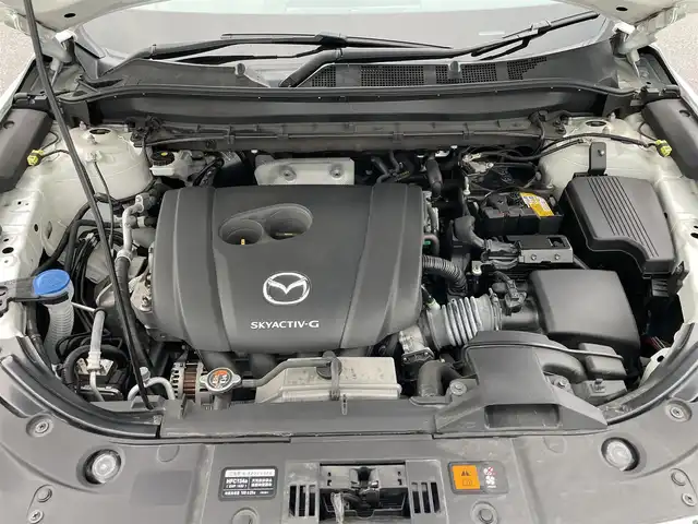 マツダ ＣＸ－８ 25S スマートエディション 滋賀県 2022(令4)年 2.6万km スノーフレイクホワイトパールマイカ 純正ナビ/全方位カメラ/三列シート/追従クルーズコントロール/ステアリングスイッチ/革巻きステアリング/パーキングアシスト/衝突被害軽減システム/盗難防止装置/ＥＴＣ/LEDヘッドライト/ＢＳＭ/ウインカーミラー/コーナーセンサー