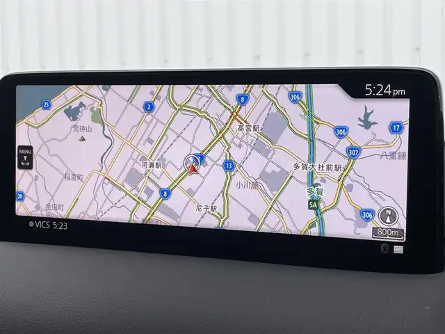 マツダ ＣＸ－８ 25S スマートエディション 滋賀県 2022(令4)年 2.6万km スノーフレイクホワイトパールマイカ 純正ナビ/全方位カメラ/三列シート/追従クルーズコントロール/ステアリングスイッチ/革巻きステアリング/パーキングアシスト/衝突被害軽減システム/盗難防止装置/ＥＴＣ/LEDヘッドライト/ＢＳＭ/ウインカーミラー/コーナーセンサー