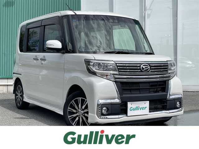 ダイハツ タント カスタム X トップED SA Ⅲ 福岡県 2017(平29)年 9.4万km パールホワイトⅢ エンジンスタートボタン/アイドリンクストップ/Bluetooth接続/ETC/バックモニター/ドライブレコーダー/片側パワースライドドア/オートライト