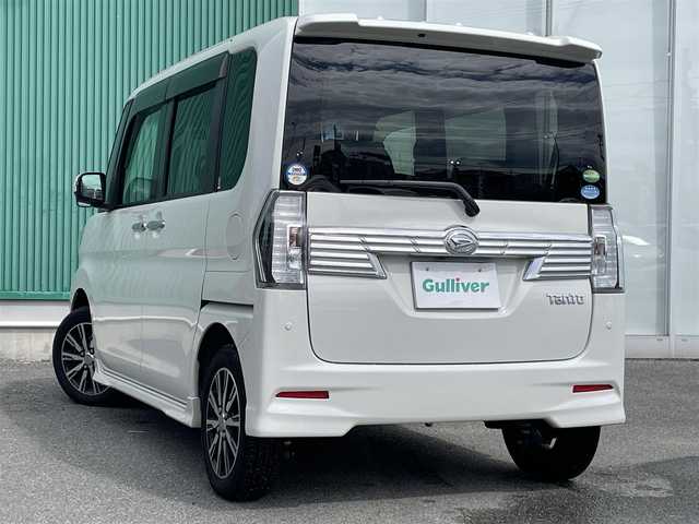 ダイハツ タント カスタム X トップED SA Ⅲ 福岡県 2017(平29)年 9.4万km パールホワイトⅢ エンジンスタートボタン/アイドリンクストップ/Bluetooth接続/ETC/バックモニター/ドライブレコーダー/片側パワースライドドア/オートライト
