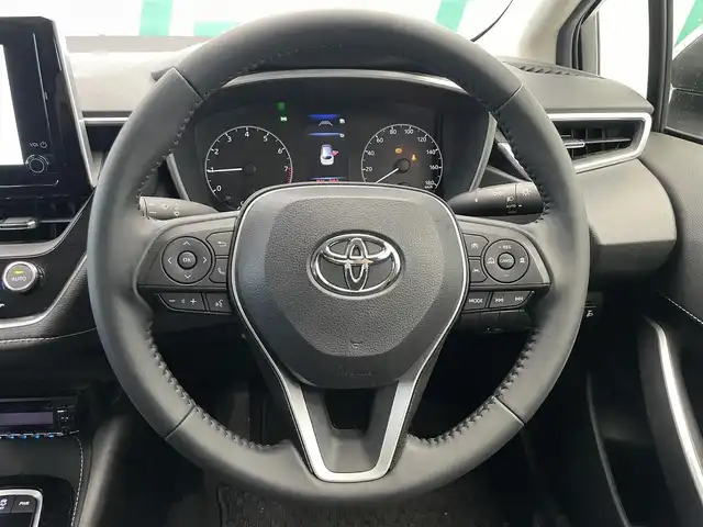 トヨタ カローラツーリング G 鹿児島県 2023(令5)年 0.6万km プラチナホワイトパールマイカ 純正ディスプレイオーディオ/（フルセグTV/Bluetooth/HDMI）/社外オーディオユニット/(DVD/CD)/バックカメラ/トヨタセーフティーセンス/　・プリクラッシュセーフティ/　・レーダークルーズコントロール/　・レーントレーシングアシスト/　・レーンディパーチャーアラート/　・ロードサインアシスト/電動パーキングアシスト/オートホールド/ステアリングリモコン/電動格納ミラー/前後ドライブレコーダー/ETC/LEDヘッドライト/純正ドアバイザー/禁煙車