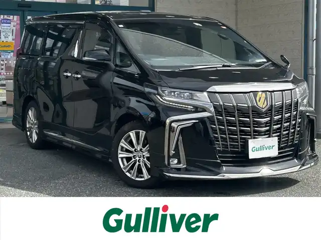 トヨタ アルファード S タイプゴールド 愛知県 2021(令3)年 5万km ブラック ワンオーナー/モデリスタエアロ(フロント・サイド・リア)/モデリスタマフラー/前後サンルーフ/フリップダウンモニター/ブラインドスポットモニター/デジタルインナーミラー/パワーバックドア/ナノイー/両側パワースライドドア/ハーフレザーシート/革巻きステアリング/純正ナビ(BT・フルセグTV)/純正フロアマット/AC100W/ドアバイザー/フォグランプ/ミラーウィンカー/アンビエントライト/バックカメラ/オットマン/クルーズコントロール/プッシュスタート/ETC/純正アルミホイール/保証書/取扱説明書/記録簿/スペアキー/エンジンスターター