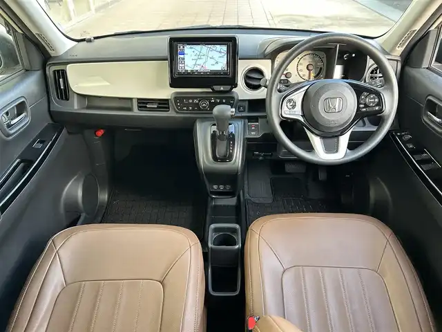 ホンダ Ｎ ＯＮＥ オリジナル 岡山県 2022(令4)年 4.7万km プレミアムアイボリーパールⅡ 社外ナビ/Bluetooth/USB/ACC/バックカメラ/オートブレーキ/パーキングセンサー/ETC2，0/純正フロアマット/純正14インチアルミホイール/LEDヘッドライト/歩行者事故低減ステアリング/先行車発進お知らせ機能/路外逸脱抑制機能/衝突被害軽減ブレーキ誤発進抑制機能/ABS/横滑り防止機能