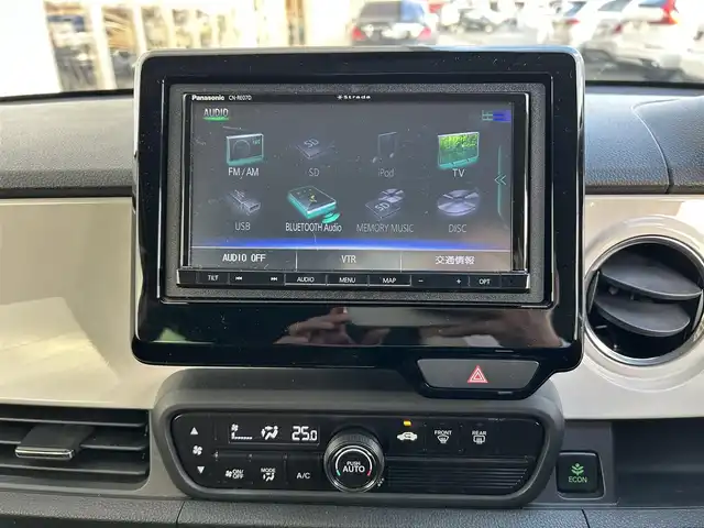 ホンダ Ｎ ＯＮＥ オリジナル 岡山県 2022(令4)年 4.7万km プレミアムアイボリーパールⅡ 社外ナビ/Bluetooth/USB/ACC/バックカメラ/オートブレーキ/パーキングセンサー/ETC2，0/純正フロアマット/純正14インチアルミホイール/LEDヘッドライト/歩行者事故低減ステアリング/先行車発進お知らせ機能/路外逸脱抑制機能/衝突被害軽減ブレーキ誤発進抑制機能/ABS/横滑り防止機能