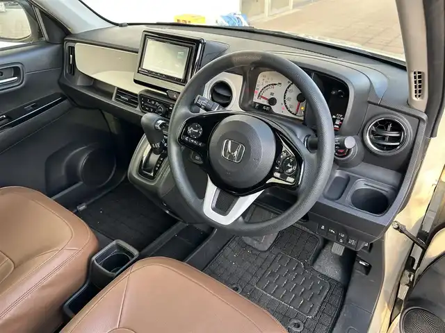 ホンダ Ｎ ＯＮＥ オリジナル 岡山県 2022(令4)年 4.7万km プレミアムアイボリーパールⅡ 社外ナビ/Bluetooth/USB/ACC/バックカメラ/オートブレーキ/パーキングセンサー/ETC2，0/純正フロアマット/純正14インチアルミホイール/LEDヘッドライト/歩行者事故低減ステアリング/先行車発進お知らせ機能/路外逸脱抑制機能/衝突被害軽減ブレーキ誤発進抑制機能/ABS/横滑り防止機能