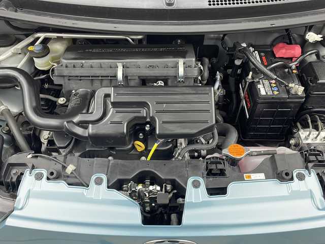 ダイハツ ミラ イース X SAⅢ 栃木県 2018(平30)年 3万km スカイブルーメタリック ダイハツ純正オーディオ/　CD/FM/AM/衝突被害軽減ブレーキ/横滑り防止/誤発進抑制制御機/車線逸脱警報機能/先行車発進お知らせ機能/コーナーセンサー/ＬＥＤヘッドライト/純正フロアマット/オートハイビーム/電動格納ミラー/UVカットガラス/ドアバイザー