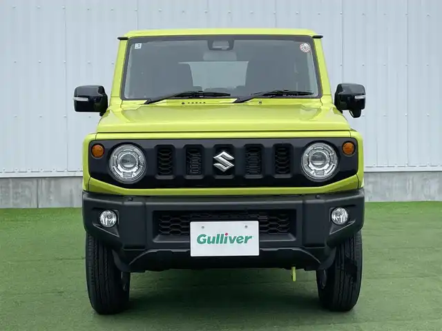 スズキ ジムニー XC 香川県 2025(令7)年 0.1万km未満 キネティックイエロー 登録時走行距離：14km/ワンオーナー/デュアルセンサーブレーキサポート/誤発進抑制機能/車線逸脱警報機能/ふらつき警報機能/ハイビームアシスト/先行車発進お知らせ機能/コーナーセンサー/シートヒーター/LEDヘッドライト/純正フロアマット/純正16インチAW/スマートキー×２/アイドリングストップ/保証書/取扱説明書