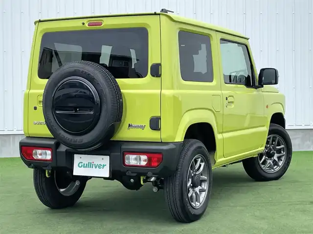 スズキ ジムニー XC 香川県 2025(令7)年 0.1万km未満 キネティックイエロー 登録時走行距離：14km/ワンオーナー/デュアルセンサーブレーキサポート/誤発進抑制機能/車線逸脱警報機能/ふらつき警報機能/ハイビームアシスト/先行車発進お知らせ機能/コーナーセンサー/シートヒーター/LEDヘッドライト/純正フロアマット/純正16インチAW/スマートキー×２/アイドリングストップ/保証書/取扱説明書