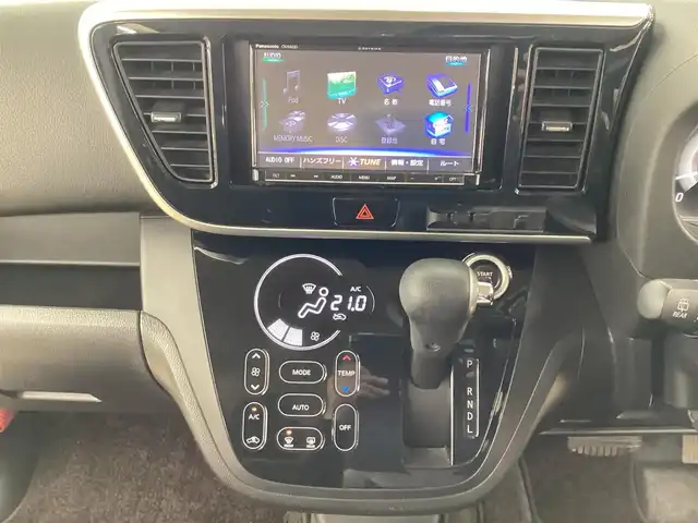 日産 デイズ ルークス ハイウェイスター Gターボ 栃木県 2018(平30)年 6.7万km ブラック  パナソニックナビ（CN-RA03D)/ フルセグテレビ/ アラウンドビューカメラ/ クルーズコントロール/ 衝突被害軽減ブレーキシステム/ 車線逸脱防止装置/ ドアバイザー/ プッシュスタート/ 両側パワースライドドア/ LEDヘッドライト/ フォグライト/ 純正フロアマット/ クリアランスソナー/ コーナーセンサー