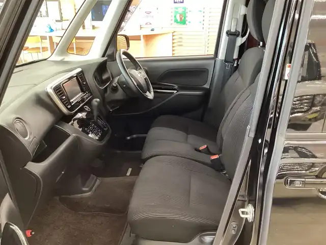 日産 デイズ ルークス ハイウェイスター Gターボ 栃木県 2018(平30)年 6.7万km ブラック  パナソニックナビ（CN-RA03D)/ フルセグテレビ/ アラウンドビューカメラ/ クルーズコントロール/ 衝突被害軽減ブレーキシステム/ 車線逸脱防止装置/ ドアバイザー/ プッシュスタート/ 両側パワースライドドア/ LEDヘッドライト/ フォグライト/ 純正フロアマット/ クリアランスソナー/ コーナーセンサー