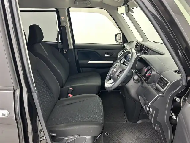 トヨタ ルーミー カスタムG 福岡県 2021(令3)年 2万km ブラックマイカメタリック 純正ナビ（ＢＴ，フルセグＴＶ）　/バックカメラ　/ビルトインＥＴＣ　/前方ドラレコ　/ＡＣＣ　/コーナーセンサー　/衝突被害軽減ブレーキ　/レーンキープ　/アイドリングストップ　/シートヒーター　/両側電動スライドドア