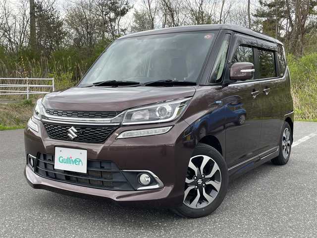 スズキ ソリオ バンディット HV MV Dカメラ ブレーキS 青森県 2016(平28)年 8.9万km クラッシーブラウンM 4WD/デュアルカメラブレーキサポート/純正メモリナビ/ 　CD/DVD/BT/USB/SD/フルセグTV/バックカメラ/全方位カメラ/社外ドライブレコーダー連動デジタルインナーミラー/両側パワースライドドア/LEDオートライト/フォグランプ/純正15インチアルミホイール/社外エンジンスターター/スタッドレスタイヤ付き社外アルミホイール/　 (165/65/R15)/スマートキー