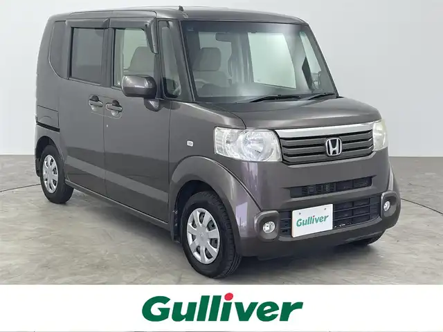 ホンダ Ｎ ＢＯＸ G Lパッケージ 大分県 2012(平24)年 6.1万km プレミアムブロンズパール ワンオーナー/メモリナビ/ワンセグテレビ/ドアバイザー/プッシュスタート/片側パワースライドドア/ETC/フォグランプ