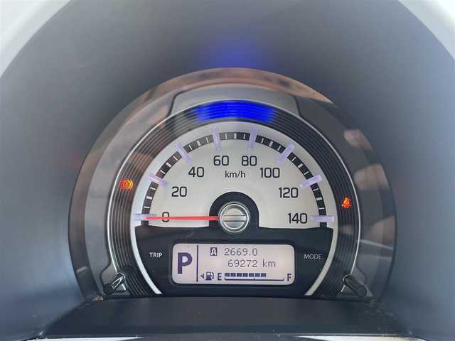 スズキ ハスラー G ターボ 熊本県 2015(平27)年 7万km サマーブルーM 衝突軽減ブレーキ/プッシュスタート/社外ナビ/（CD・DVD・フルセグTV・BTオーディオ・SD）/ETC/前席シートヒーター/ディスチャージヘッドライト/オートライト/横滑り防止装置/純正フロアマット/純正ドアバイザー/新車保証書/取扱説明書