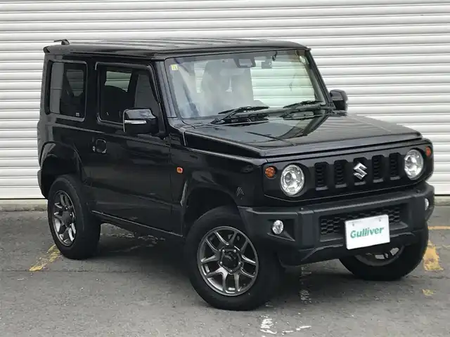 スズキ ジムニー XC 和歌山県 2018(平30)年 3.9万km ブルーイッシュブラックパール3  純正オプションナビ（AVIC-RLS901)/ BT/CD/TV/DVD/AM/FM/ スズキセーフティーサポート/・デュアルセンサーブレーキサポート/・誤発進抑制機能/・ハイビームアシスト/ バックカメラ/ クルーズコントロール/ スマートキー/スペアキーX1/ 純正ETC/ 前席シートヒーター/ 純正フロアマット/ 純正LEDヘッドライト/ 純正フォグランプ/ 背面タイヤ/ 取扱説明書/ 保証書