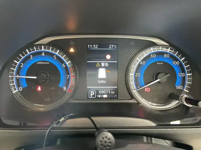 日産 ルークス X 鹿児島県 2021(令3)年 6.9万km ブラック 社外ナビ/(Bluetooth/DVD/CD)/アラウンドビューモニター/衝突軽減ブレーキ/横滑り防止機能/先行車発進お知らせ/片側パワースライドドア/ドライブレコーダー/ETC/前後コーナーセンサー/アイドリングストップ/フロアマット/プッシュスタート/スマートキー