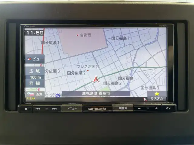 日産 ルークス X 鹿児島県 2021(令3)年 6.9万km ブラック 社外ナビ/(Bluetooth/DVD/CD)/アラウンドビューモニター/衝突軽減ブレーキ/横滑り防止機能/先行車発進お知らせ/片側パワースライドドア/ドライブレコーダー/ETC/前後コーナーセンサー/アイドリングストップ/フロアマット/プッシュスタート/スマートキー