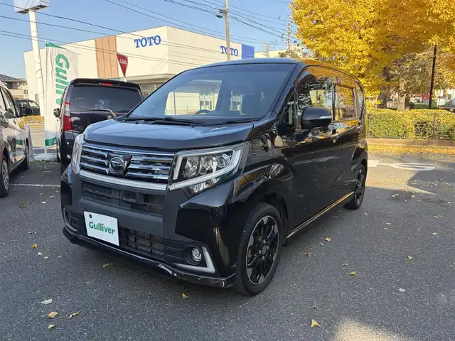 ダイハツ ムーヴ カスタム RS ハイパー SA 神奈川県 2014(平26)年 3.9万km ブラックマイカメタリック メモリナビ/フルセグテレビ/アイドリングストップ