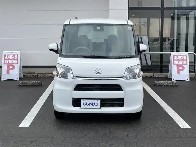 ダイハツ タント L 青森県 2018(平30)年 9.6万km ホワイト ワンオーナー/４ＷＤ/社外デッキ/　AM/FM/CD/MD/AUX/アイドリングストップ/横滑り防止装置/両側イージークローザードア/ドアバイザー/純正フロアマット/シートヒーター（運転席側）/社外ＬＥＤヘッドライトバルブ/社外１４インチアルミホイール装着/取扱説明書