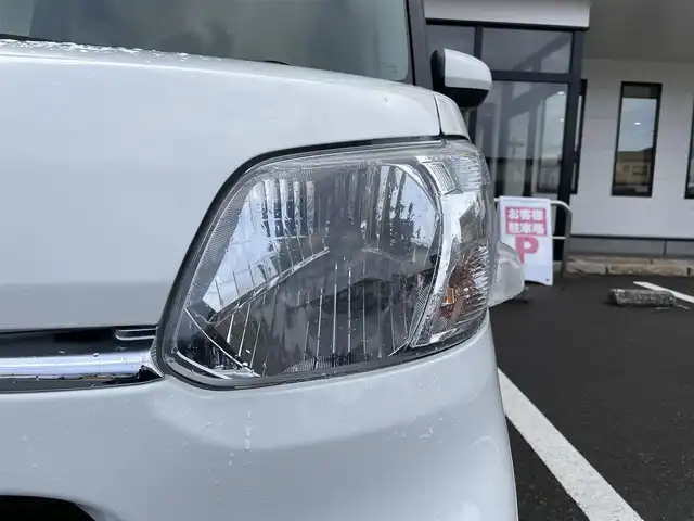 ダイハツ タント L 青森県 2018(平30)年 9.6万km ホワイト ワンオーナー/４ＷＤ/社外デッキ/　AM/FM/CD/MD/AUX/アイドリングストップ/横滑り防止装置/両側イージークローザードア/ドアバイザー/純正フロアマット/シートヒーター（運転席側）/社外ＬＥＤヘッドライトバルブ/社外１４インチアルミホイール装着/取扱説明書