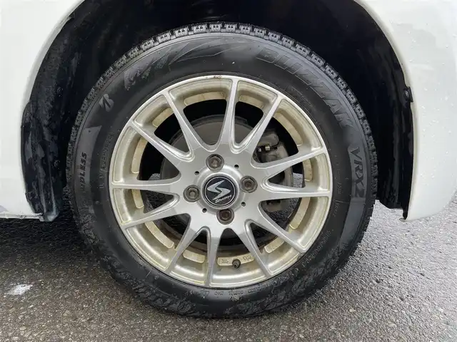 ダイハツ タント L 青森県 2018(平30)年 9.6万km ホワイト ワンオーナー/４ＷＤ/社外デッキ/　AM/FM/CD/MD/AUX/アイドリングストップ/横滑り防止装置/両側イージークローザードア/ドアバイザー/純正フロアマット/シートヒーター（運転席側）/社外ＬＥＤヘッドライトバルブ/社外１４インチアルミホイール装着/取扱説明書