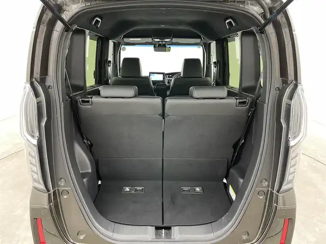 ホンダ Ｎ ＢＯＸ カスタム L ターボ 岡山県 2021(令3)年 2.7万km プレミアムグラマラスブロンズP 純正８インチナビ　(VXU-217NBi)/(CD/DVD/BT/USB/フルセグ)/レーダークルーズコントロール　/両側電動スライドドア　/ＬＥＤヘッドライト　/シートヒーター　前席/ビルトインＥＴＣ　/純正ドライブレコーダー　前後/バックカメラ　/コーナーセンサー　後/オートハイビーム　/LEDフォグランプ/禁煙車/アイドリングストップ/純正アルミホイール/パドルシフト/踏み間違い防止