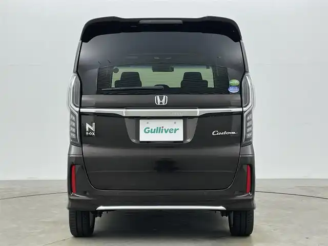 ホンダ Ｎ ＢＯＸ カスタム L ターボ 岡山県 2021(令3)年 2.7万km プレミアムグラマラスブロンズP 純正８インチナビ　(VXU-217NBi)/(CD/DVD/BT/USB/フルセグ)/レーダークルーズコントロール　/両側電動スライドドア　/ＬＥＤヘッドライト　/シートヒーター　前席/ビルトインＥＴＣ　/純正ドライブレコーダー　前後/バックカメラ　/コーナーセンサー　後/オートハイビーム　/LEDフォグランプ/禁煙車/アイドリングストップ/純正アルミホイール/パドルシフト/踏み間違い防止