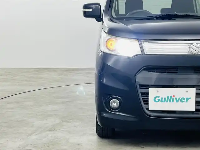 スズキ ワゴンＲ スティングレー X 福島県 2013(平25)年 3.5万km ブルーイッシュブラックパール3 安全装備/・衝突軽減ブレーキ/・車両走行安定補助システム/・誤発進抑制機能/・エマージェンシーストップシグナル/社外ＳＤナビ（AVN-133M）/・ワンセグＴＶ/・バックカメラ/・ＣＤ　/・AM/FM/前方ドライブレコーダー/冬タイヤ社外ホイール積込（同サイズ）/純正ホイール/フロアマット/サイドバイザー/ベンチシート/オートライト/フォグランプ/アイドリングストップ/スマートキー/プッシュスタート