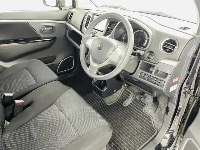 スズキ ワゴンＲ スティングレー X 福島県 2013(平25)年 3.5万km ブルーイッシュブラックパール3 安全装備/・衝突軽減ブレーキ/・車両走行安定補助システム/・誤発進抑制機能/・エマージェンシーストップシグナル/社外ＳＤナビ（AVN-133M）/・ワンセグＴＶ/・バックカメラ/・ＣＤ　/・AM/FM/前方ドライブレコーダー/冬タイヤ社外ホイール積込（同サイズ）/純正ホイール/フロアマット/サイドバイザー/ベンチシート/オートライト/フォグランプ/アイドリングストップ/スマートキー/プッシュスタート