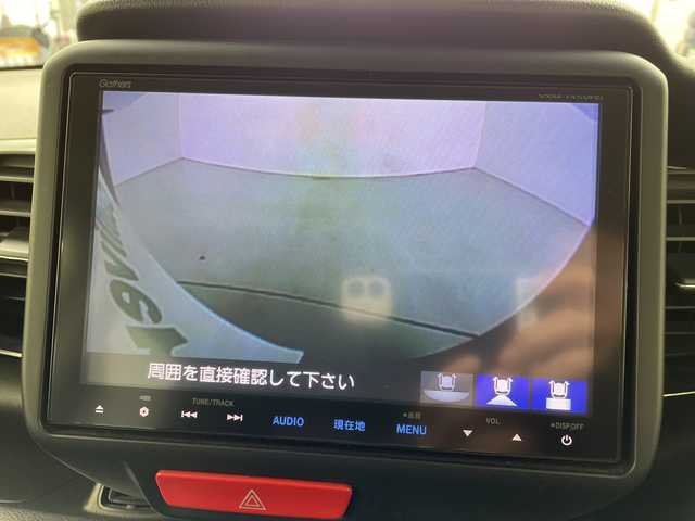 ホンダ Ｎ ＢＯＸ カスタム G 岐阜県 2015(平27)年 9.1万km スマートブラック 純正8インチナビ/（CD/DVD/Bluetooth/TV/HDMI/SD）/バックカメラ/両側パワースライドドア/ETC/フォグランプ/スマートキー/電動格納ミラー/純正AW/ドアバイザー/オートLEDライト