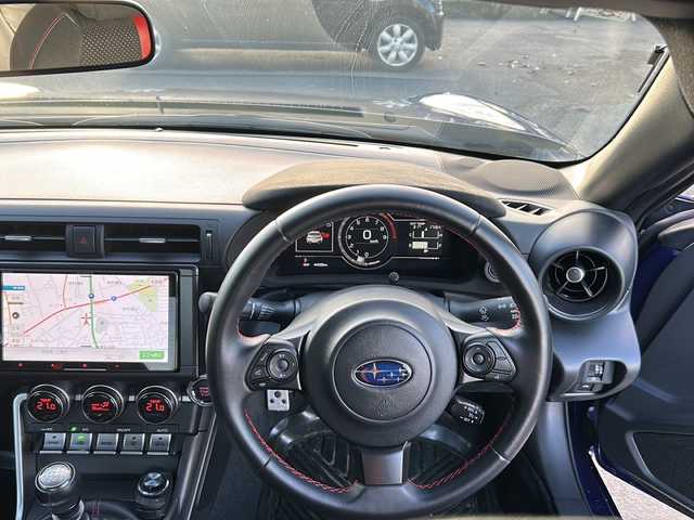 スバル ＢＲＺ S 茨城県 2021(令3)年 0.5万km 青 登録時走行距離5000km未満/純正SDナビ/横滑り防止装置/オートライト/LEDヘッドライト/Bluetooth/バックカメラ/USB入力端子/ETC/シートヒーター/ドライブレコーダー/冷房AAC/クルーズコントロール/スマートキー/保証書、取扱説明書