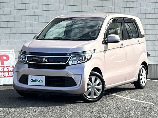 ホンダ Ｎ ＷＧＮ G Aパッケージ 千葉県 2014(平26)年 11.6万km チェリーシェルピンクメタリック ワンオーナー/純正メモリナビ（VXM-145Si）/BlueTooth接続/CD/DVD/FM/AM/ワンセグテレビ/アイドリングストップ/ドアバイザー/ETC/衝突被害軽減システム/HIDヘッドライト/オートライト/ドライブレコーダー（WDT510）/プッシュスタート/スマートキー/スペアキー（１本）/ベンチシート/純正フロアマット/取扱説明書/保証書