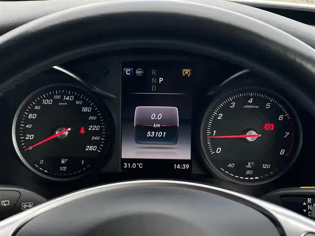 メルセデス・ベンツ Ｃ１８０ ステーションW ローレウスED 山梨県 2018(平30)年 5.3万km ダイヤモンドホワイト