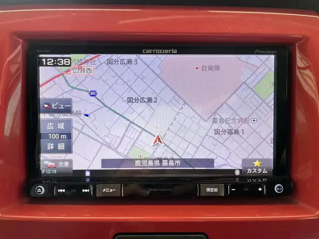 スズキ ハスラー Jスタイル 鹿児島県 2015(平27)年 6.6万km フェニックスレッドパール/ホワイト2トーンルーフ 社外ＳＤナビ　/(フルセグＴＶ/Ｂｌｕｅｔｏｏｔｈ/ＣＤ/ＤＶＤ)/バックモニター　/レーダーブレーキサポート　/前席シートヒーター/アイドリングストップ　/純正スチールホイール　/フロントフォグランプ　/スマートキー/プッシュスタート/純正ドアバイザー