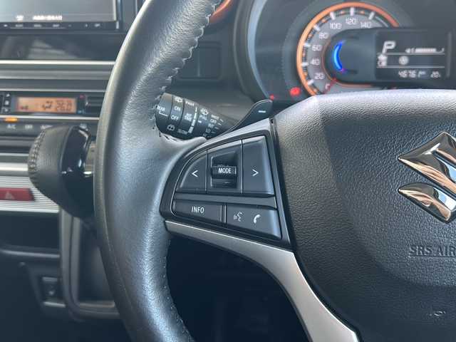 スズキ スペーシア ギア HYBRID XZターボ 兵庫県 2021(令3)年 4.7万km アクティブイエロー/ガンメタリック2トーン ワンオーナー/ターボ車/ガンメタリック2トーンルーフ/メモリーナビ/CD/DVD/フルセグTV/Bluetooth/バックカメラ/セーフティサポート/デュアルカメラブレーキサポート/アダプティブクルーズ/両側パワースライドドア/LEDヘッドランプ/LEDフロントフォグランプ/ドライブレコーダー/ETC/ルーフレール/前シートヒーター/純正フロアマット/ドアバイザー/保証書/取説/スペアキー