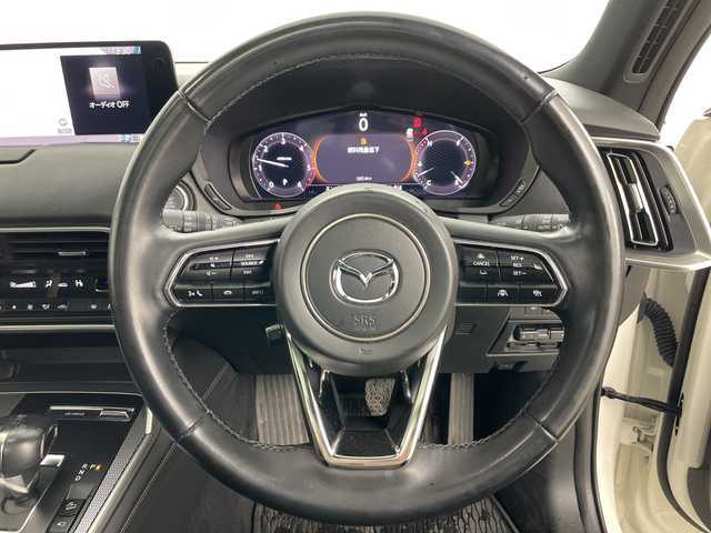 マツダ ＣＸ－６０ 道央・札幌 2023(令5)年 5.4万km ロジウムホワイトプレミアムメタリック ・4WD/・寒冷地仕様/・純正ナビ（TV＆BT＆USB＆HDMI＆スマホ連携）/・全方位モニター/・フロントカメラ/・サンルーフ/・iACTIVSENSE/・ブラインドスポットモニター/・ヘッドアップディスプレイ/・レーダークルーズコントロール/・パドルシフト/・電動リアゲート/・パワーシート/・シートヒーター/・バックフォグランプ/・ドアミラーヒーター/・ステアリングヒーター/・純正ドライブレコーダー/・オートライト/・LEDライト/・スマートキー/・スペアキー/・