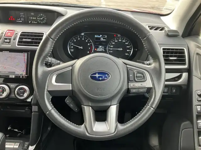 スバル フォレスター 2．0i－L アイサイト アドバン 道南・函館 2016(平28)年 2.9万km ヴェネチアンレッドパール /社外ナビ//フルセグＴＶ//エンジンスターター//バックカメラ//シートヒーター//ブラインドスポットモニター//クルーズコントロール//レーンキープアシスト//ステアリング連動ヘッドライト//車線逸脱警報//先行車発進通知//衝突軽減ブレーキ//オートハイビーム//パワーシート//フロアマット//スマートキー//スペアキー