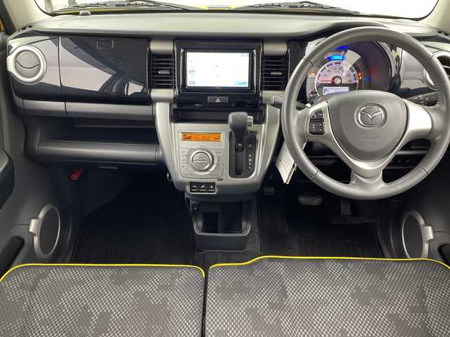 マツダ フレア クロスオーバー XS 福島県 2016(平28)年 2.7万km アクティブイエロー/ブラック2トーン /禁煙車//4WD//社外ナビ//BluetoothAudio//フルセグTV//ETC//シートヒーター//純正フロアマット//純正15インチアルミホイール//レーンキープアシスト//HIDヘッドライト//オートライト//フォグランプ//アイドリングストップ//衝突軽減システム//スマートキー//スペアキー1本あり