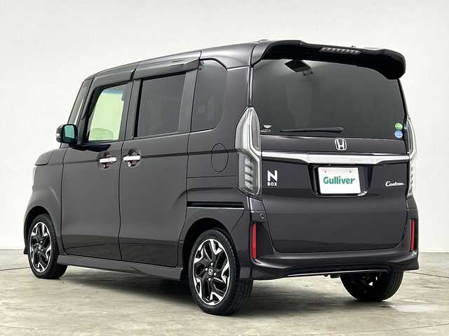 ホンダ Ｎ ＢＯＸ カスタム G L ターボ ホンダセンシング 三重県 2019(令1)年 2.7万km プレミアムベルベットパープル・パール /禁煙車//純正ナビ//フルセグ/Bluetooth/iPod/SD/CD/DVD/AM/FM//レーダークルーズコントロール//前席シートヒーター//両側パワースライドドア//パドルシフト//バックモニター//LEDヘッドライト//ビルトインETC//純正アルミホイール
