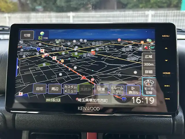 スズキ ジムニー ノマド FC 埼玉県 2025(令7)年 0.2万km 黒 ワンオーナー/スズキセーフティサポート/　・デュアルカメラブレーキサポート（DCBS）/　・車線逸脱警報/　・ハイビームアシスト/　・アダプティブクルーズコントロール/社外9インチメモリナビ（MDV-M911HDF）/　DTV/CD/DVD/BT/AppleCarplay/AndroidAuto//　HDMI/SD/SDREC/バックカメラ/社外16インチアルミ/社外デジタルインナーミラー/前席シートヒーター/ヒルディセントコントロール/トラクションコントロール/アイドリングストップ/ビルトインETC/前後ドライブレコーダー/エンジンスタートボタン/スマートキー/スペアキー/純正LEDヘッドライト/オートライト/純正アルミホイールあり/純正フロアマット