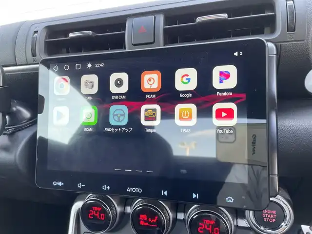 スバル ＢＲＺ R 群馬県 2023(令5)年 0.8万km クリスタルホワイトP ワンオーナー/6F/BLITZ車高調/スバルリヤビークルディテクション/ステアリング連動ヘッドランプ/社外ATOTOディスプレイオーディオ/バックカメラ/ETC/クルーズコントロール/革巻きステアリング/ステアリングスイッチ/LEDヘッドライト/オートライト/社外ドライブレコーダー/社外スマホホルダー/横滑り防止/電動格納ミラー/純正フロアマット/取扱説明書/保証書/スペアキー