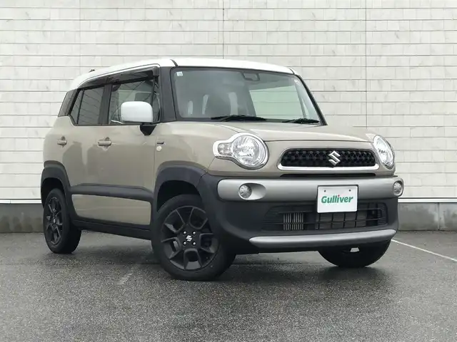 スズキ クロスビー HYBRID MX 富山県 2018(平30)年 1.3万km キャラバンアイボリーパールメタリック/ホワイト 2トーンルーフ 純正ナビ/フルセグTV/Bluetooth/衝突被害軽減ブレーキ/コーナーセンサー/レーンキープアシスト/プッシュスタート/スマートキー/シートヒーター/オートライト/ヘッドライトレベライザー