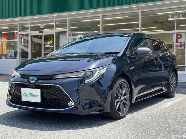 トヨタ カローラツーリング ハイブリッド ダブルバイビー 岐阜県 2020(令2)年 3.9万km スパークリングブラックパールクリスタルシャイン 純正メモリナビ/AM FM BT/クルーズコントロール/バックカメラ/前席シートヒーター/オートライト/オートハイビーム/ウインカーミラー/電格ミラー/ドアバイザー/ブレーキホールド