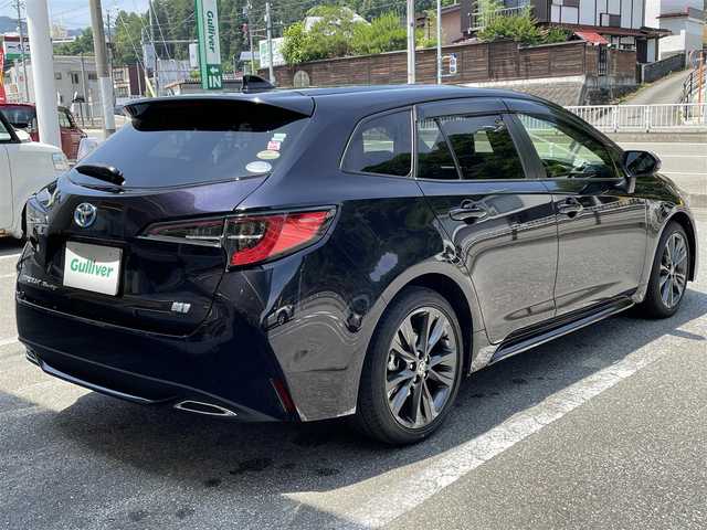 トヨタ カローラツーリング ハイブリッド ダブルバイビー 岐阜県 2020(令2)年 3.9万km スパークリングブラックパールクリスタルシャイン 純正メモリナビ/AM FM BT/クルーズコントロール/バックカメラ/前席シートヒーター/オートライト/オートハイビーム/ウインカーミラー/電格ミラー/ドアバイザー/ブレーキホールド