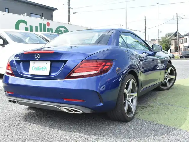 メルセデス・ベンツ ＳＬＣ１８０ スポーツ 神奈川県 2017(平29)年 3.9万km 青 ワンオーナー/ドラレコ/全席ポジションメモリシート /全席シートヒーター/レーダーセーフティーパッケージ/ディスタンスパイロット/純正HDDナビ/Bカメラ/BTオーディオ/地デジTV/ETC/純正フロアマット/保証書/取説ナビ説/スペアスマートキー/記録簿（R2 4 6）