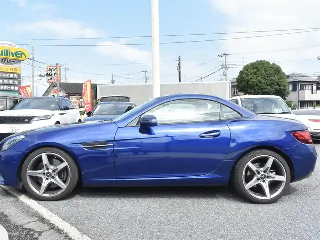 メルセデス・ベンツ ＳＬＣ１８０ スポーツ 神奈川県 2017(平29)年 3.9万km 青 ワンオーナー/ドラレコ/全席ポジションメモリシート /全席シートヒーター/レーダーセーフティーパッケージ/ディスタンスパイロット/純正HDDナビ/Bカメラ/BTオーディオ/地デジTV/ETC/純正フロアマット/保証書/取説ナビ説/スペアスマートキー/記録簿（R2 4 6）