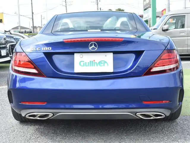 メルセデス・ベンツ ＳＬＣ１８０ スポーツ 神奈川県 2017(平29)年 3.9万km 青 ワンオーナー/ドラレコ/全席ポジションメモリシート /全席シートヒーター/レーダーセーフティーパッケージ/ディスタンスパイロット/純正HDDナビ/Bカメラ/BTオーディオ/地デジTV/ETC/純正フロアマット/保証書/取説ナビ説/スペアスマートキー/記録簿（R2 4 6）